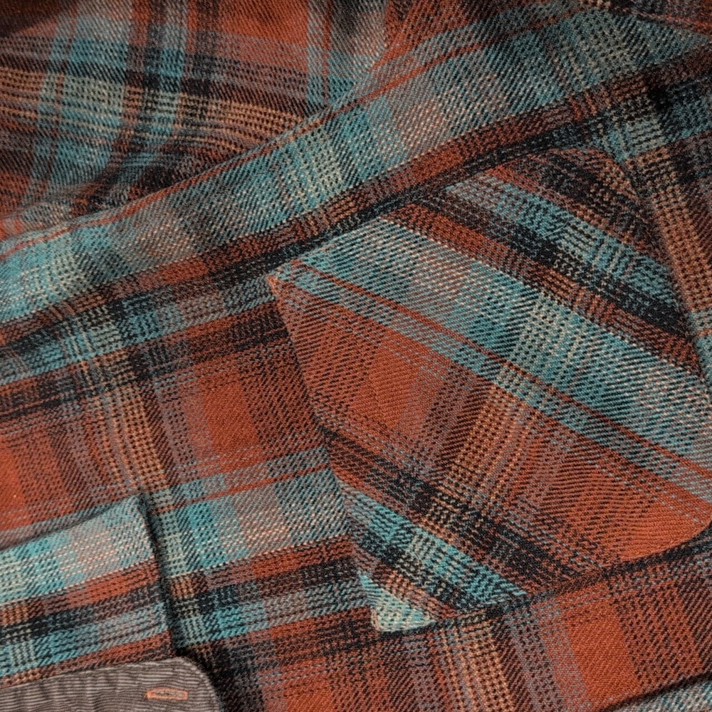 Prana Flannel Button Down Organic Cotton - Picture 3 of 8